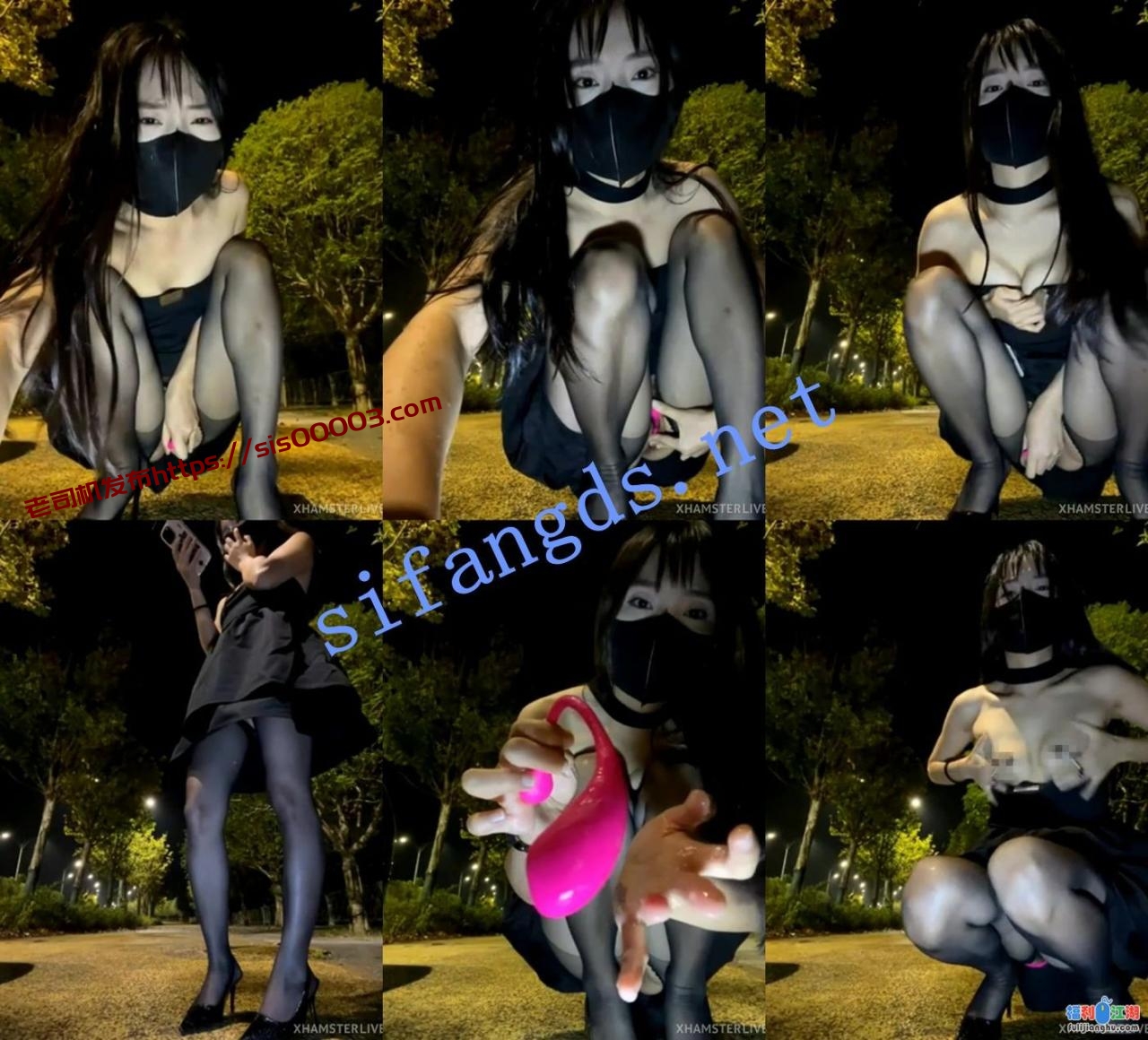 灬野外刺激！【xiaolin】户外马路黑丝开档大胆裸露~跳蛋自慰【4.02G】